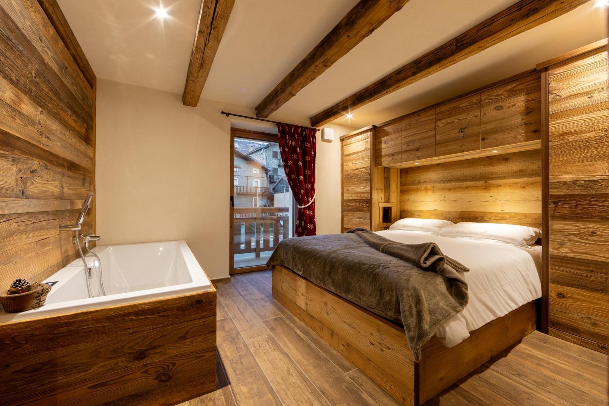 Les Reves Des Montagnards, Appartements De Charme Torgnon Dış mekan fotoğraf